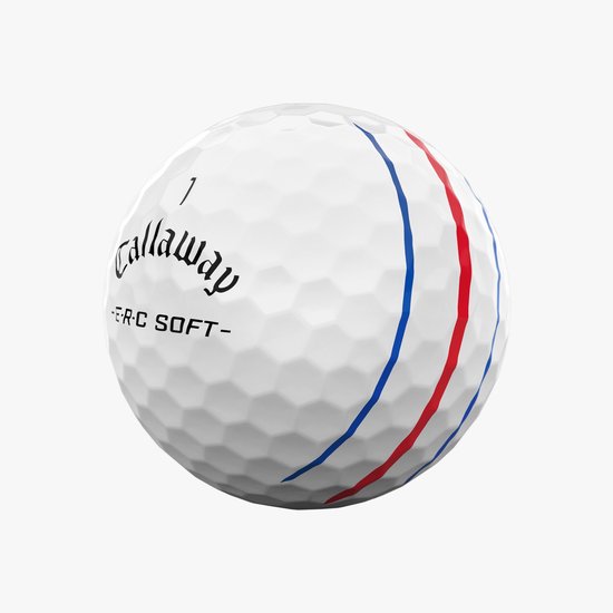 Callaway ERC Soft 2025 Triple Track Golfballen - Wit - 12 Stuks van Merkloos — afbeelding 2