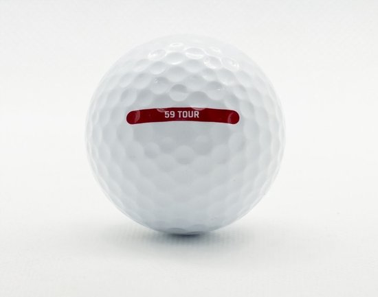 REDLINE 59 Tour Golfballen Wit - 12 Stuks — afbeelding 3