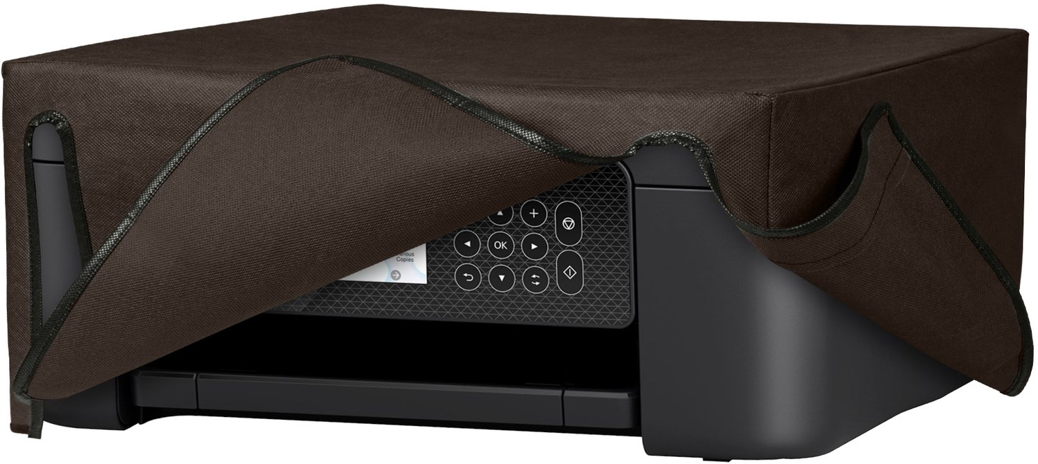 kwmobile hoes geschikt voor Epson Expression Home XP-3200 / XP-4200 / XP-4205 - Beschermhoes voor printer - Stofhoes in chocoladebruin
