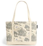 Rebecca Yarros's Fourth Wing: Basgiath Toile Large Zippered Market Tote Bag