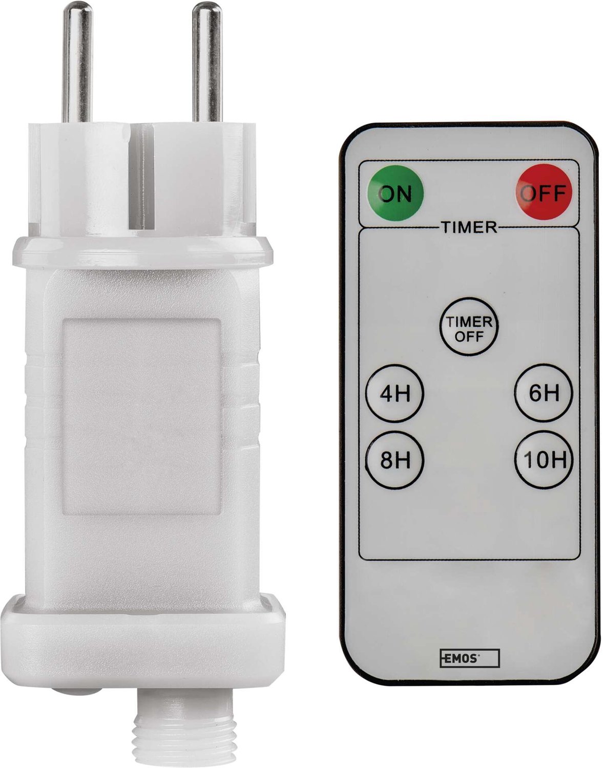 EMOS Voeding voor Standard/Profi-kerstverlichting, voor binnen en buiten, afstandsbediening, D1ZW02
