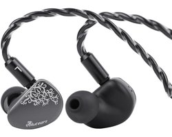 Kiwi Ears Cadenza II - In-Ear Monitors - IEM - Dynamische Driver - Audiofiele Oordoppen - Verwisselbare Kabel - Universele Pasvorm - Grijs