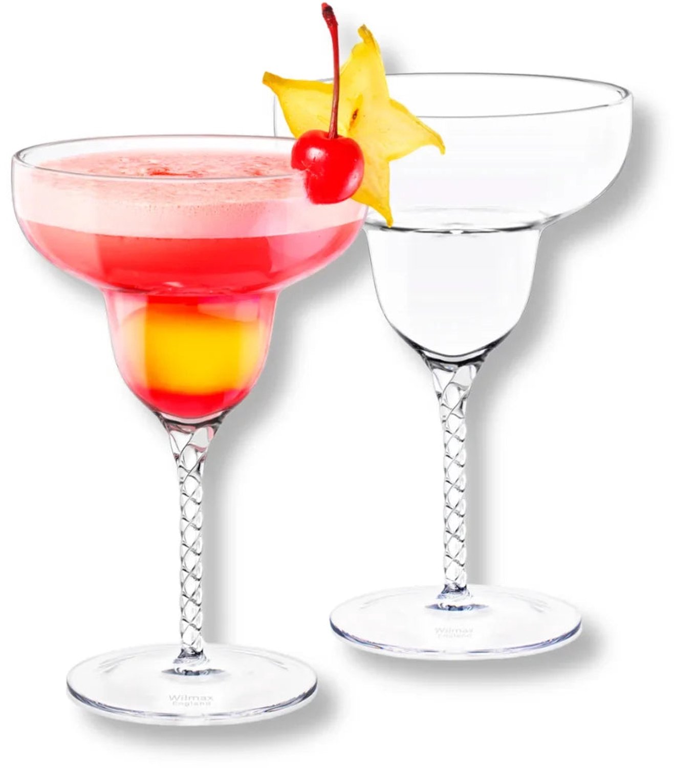 Wilmax Margaritaglas 250ml Kristalglas 2-pack