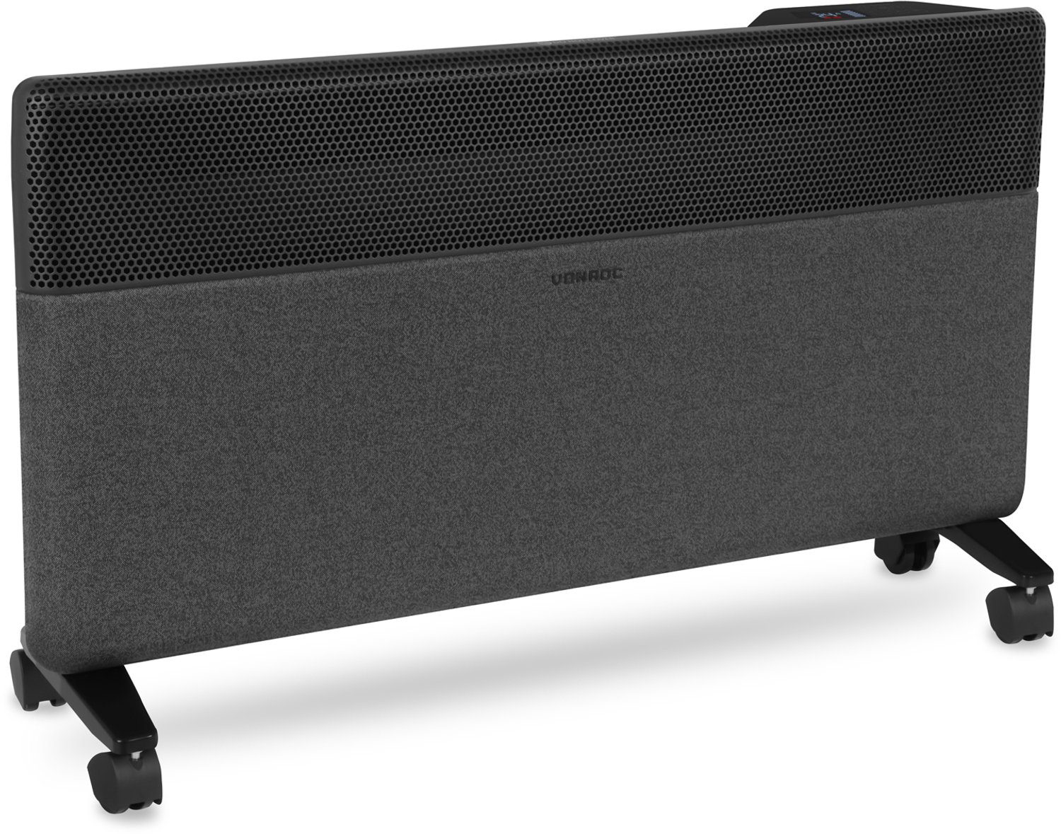 VONROC Luxe Elektrische Kachel – Textiel Paneel - Inverter 2000W – 24m² – Zwart – wifi