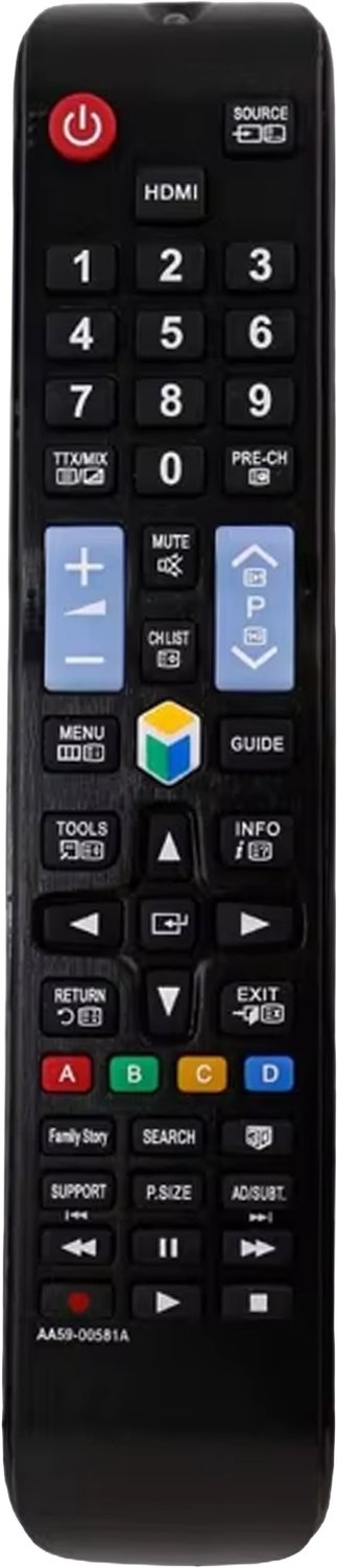Bedienbaas Afstandsbediening – Vervanging AA59-00581A – Geschikt voor Samsung TV's – Plug & Play