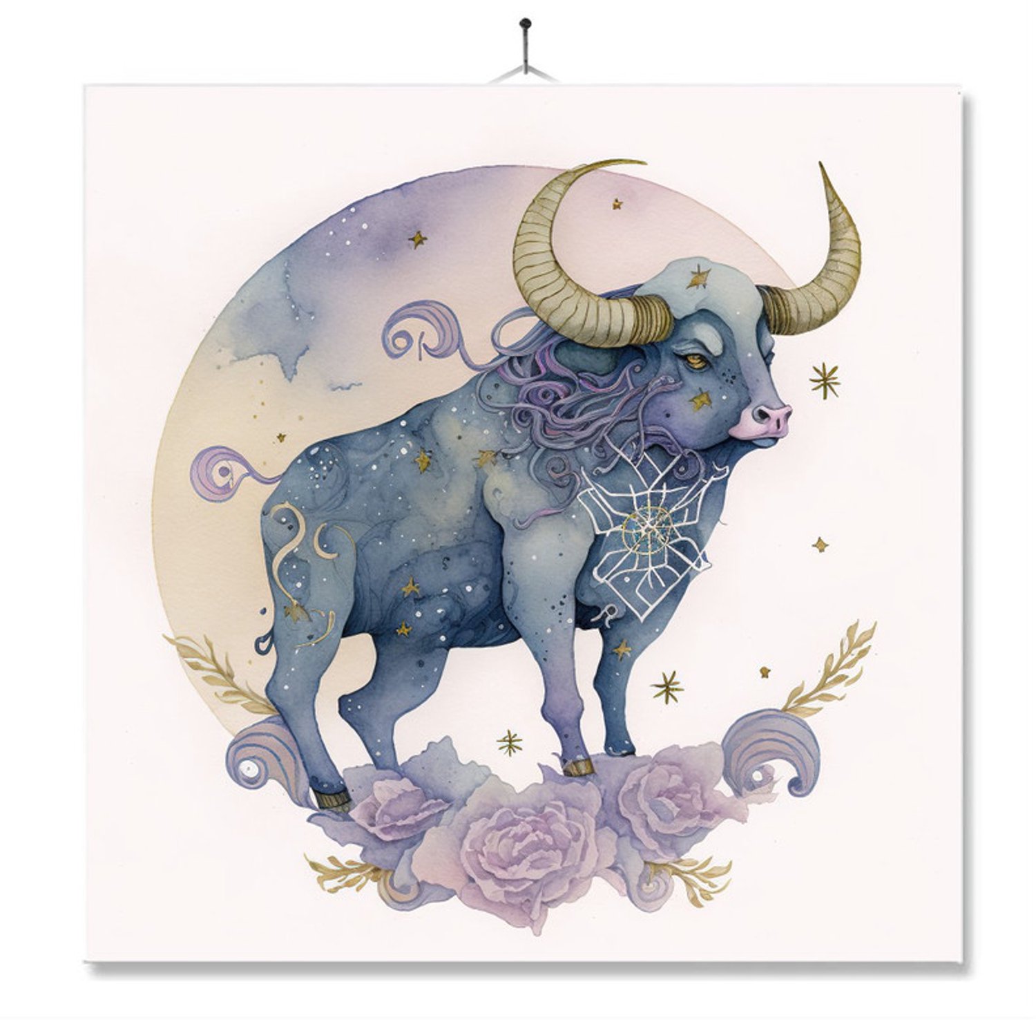 MC Living Tegel Met Opdruk | Verjaardag kado | Cadeau | Horoscoop | Stier Ontwerp 2