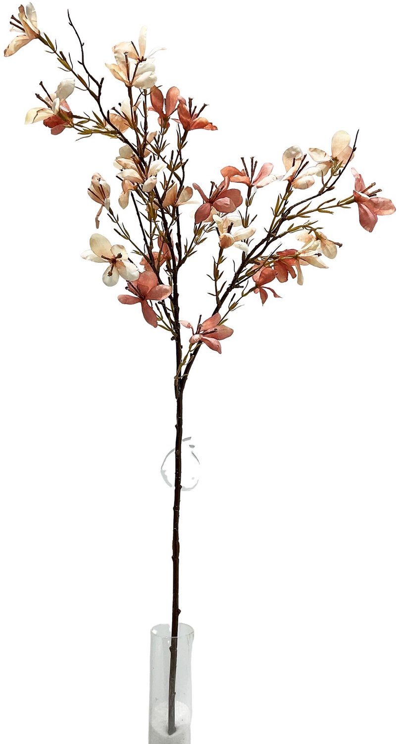 homebound by ky Kunsttak Pauwenbloem 81cm roze