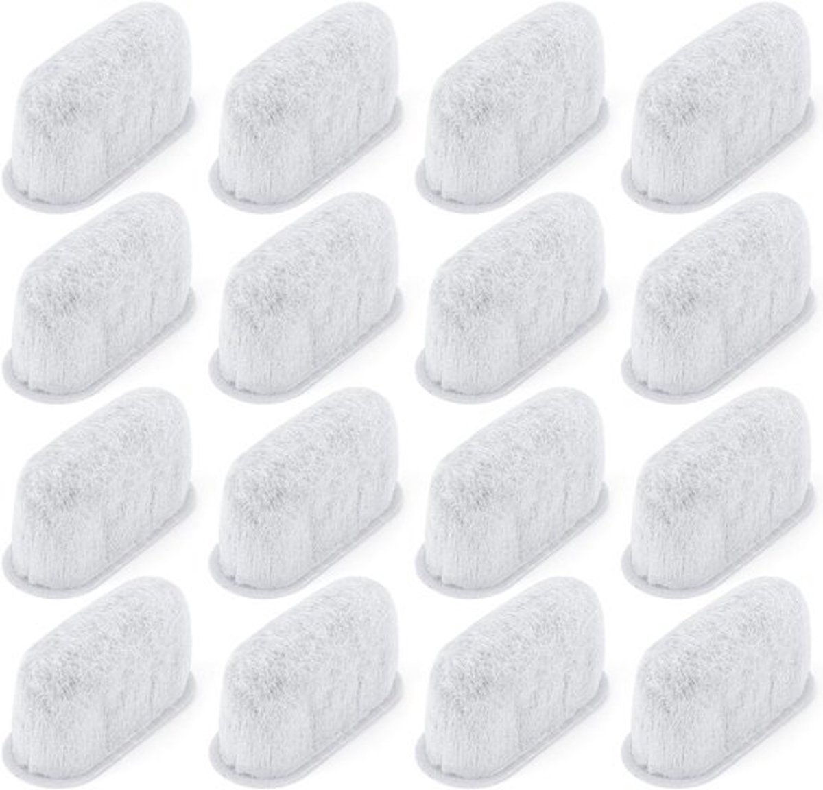 16 Stuks Espresso Machine Filter Vervanging, Actieve Houtskool Waterfilter voor Koffiemachines, Geschikt voor Alle Cuisinart Koffiemakers