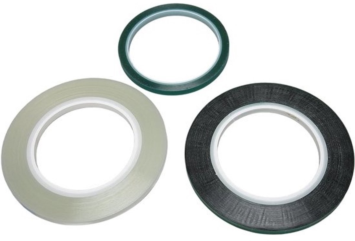 Zelfklevende Herpositioneerbare Tape 1/4 Inch - Open Rol Tape voor Audio, Split Tape en Tape Kit