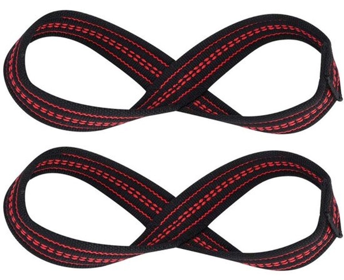 Dailygoods - duurzame krachtriem - polsbeschermers - voor krachttraining - figuur 8-riemen - bescherming - hoogwaardig nylon - gewichthefriem