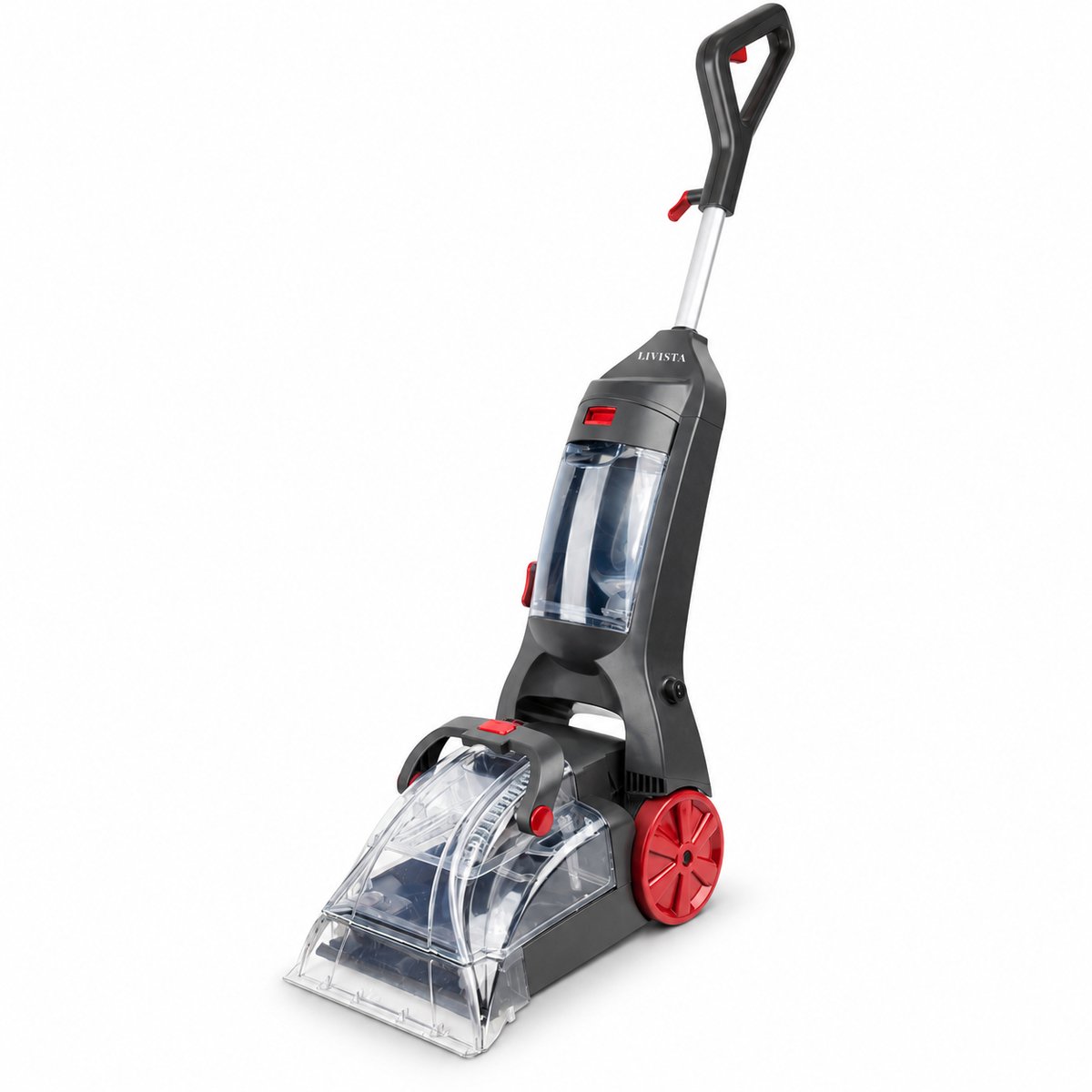 Livista® Tapijtreiniger – 3-in-1 Veeg-, Zuig- & Dweilfunctie – 500W – Grote Watertanks – 5m Snoer – Voor Tapijt, Bank & Vloer