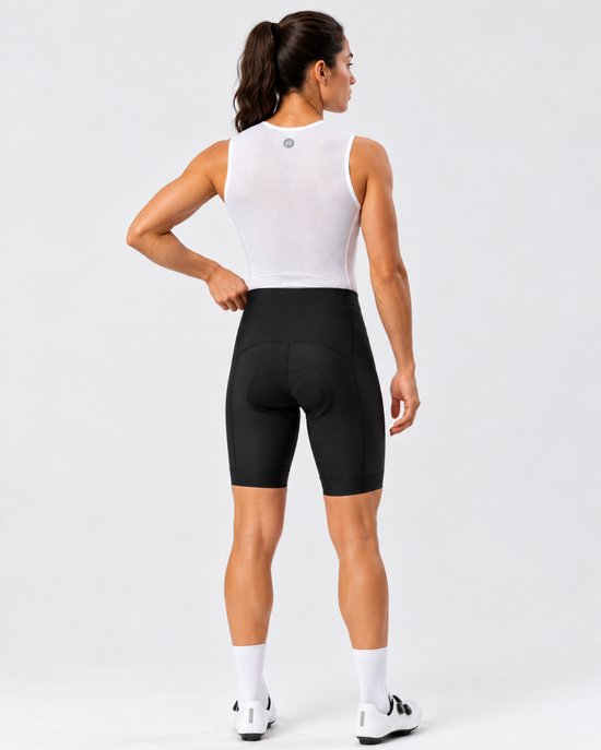 Rocky Fietsbroek Dames Met Zeem Kort - Fietsbroek - Wielrenbroek - Wielerbroek - Mountainbike - Bibshort - Fietskleding - Koersbroek - Dames - Maat S — afbeelding 2