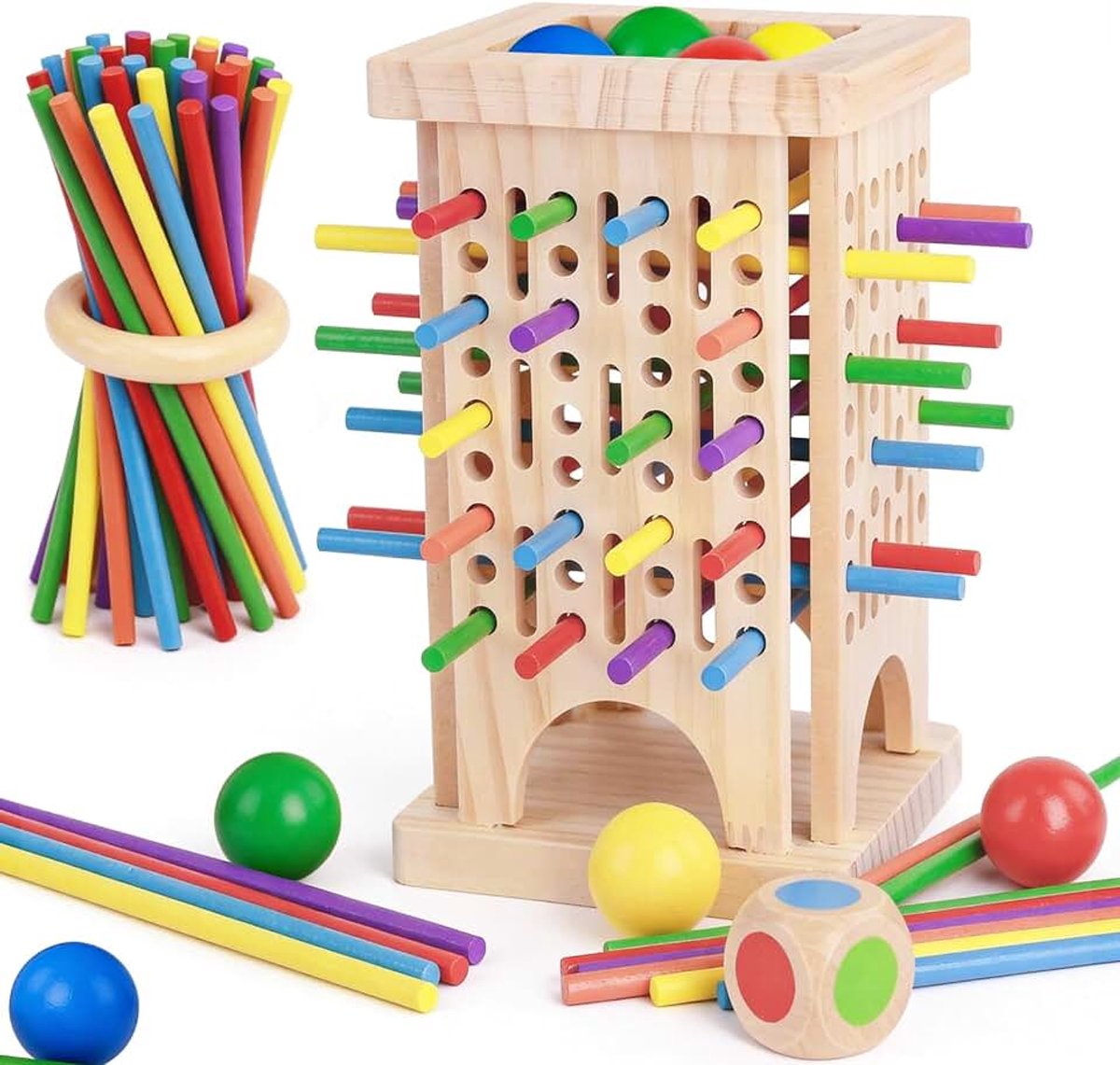 Morofme Montessori bordspel hout
