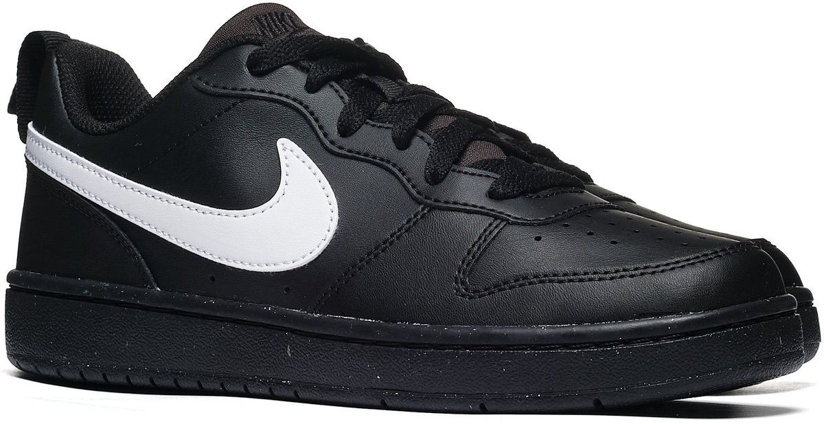 Nike COURT BOROUGH LOW RECRAFT BG Kindersneakers Zwart