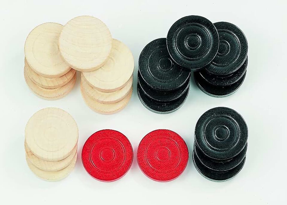 Weible 12420 Carrom-speelstenen
