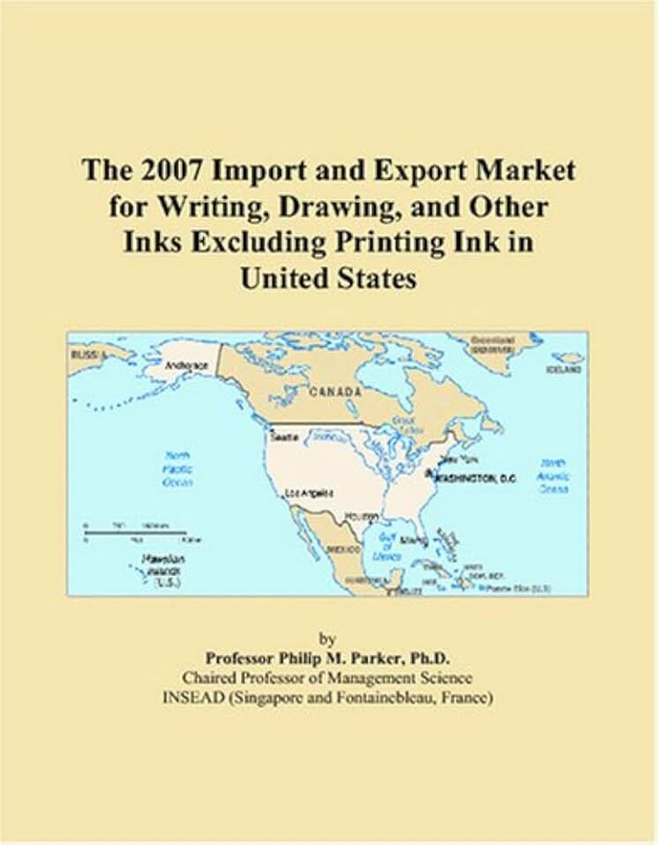 2007 Import and Export Market for Writing, Drawing, and Other Inks Excluding Printing Ink in United States