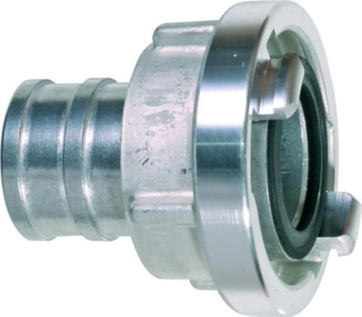 Geka C105238 zuigkoppeling"Storz" grootte 52-C KA 66 mm AL voor 1 1/2 inch zilver/zwart 18 x 8 x 13 cm