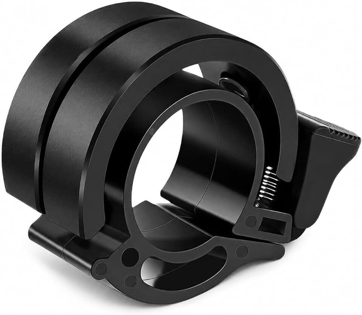 Fietsbel voor 22 mm stuur, luide fietsbel 85-95 dB, compacte fietsbel van ABS en aluminiumlegering, fietsbel mountainbike voor MTB, racefiets, e-bike, scooter