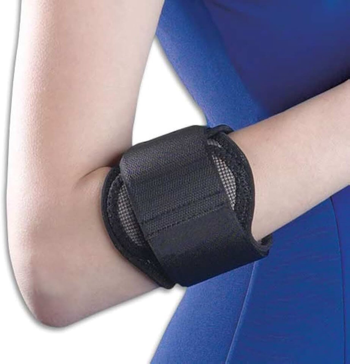 Tennis Elleboog Ondersteuning met Silicon Pad, Nano Bamboe Kolen
