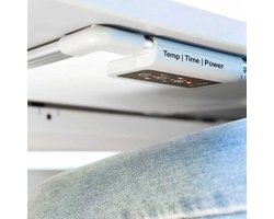 QH infrarood paneel voor montage onder bureau - 100 watt - 3 warmte standen - Timerfunctie -…