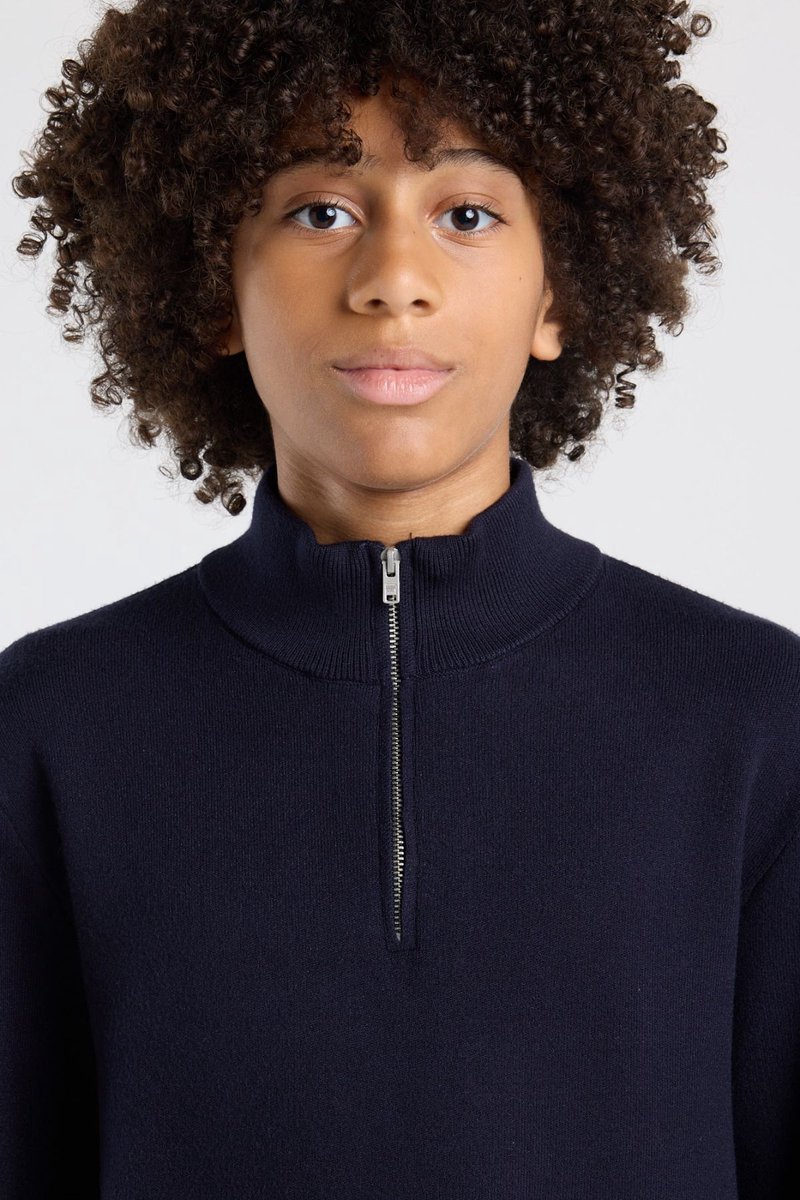 Half zip knit Kon Jr