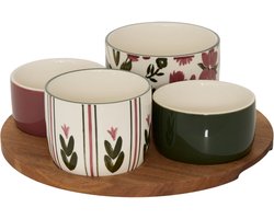 Secret de Gourmet Mona Aperitief Set - 5-delig - Ø25xH8cm - Multi