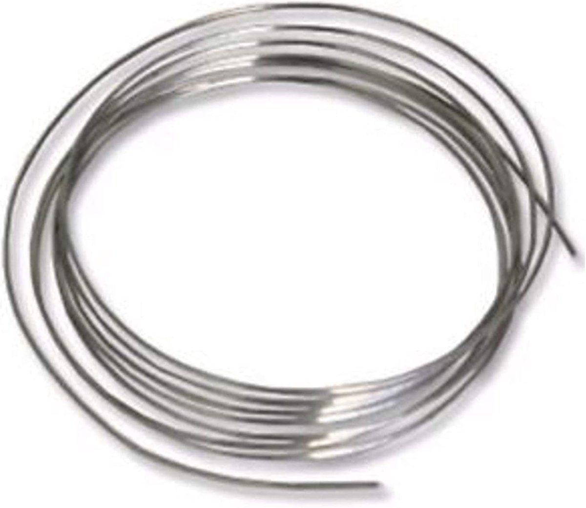 Elektriciteitsdraad - 1 mm - Nichroom Weerstandsdraad - Hoogwaardige Nikkel-Chroom Legering - Voor Elektrische Toepassingen