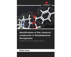 Identification of the chemical compounds in Rhododendron ferrugineum