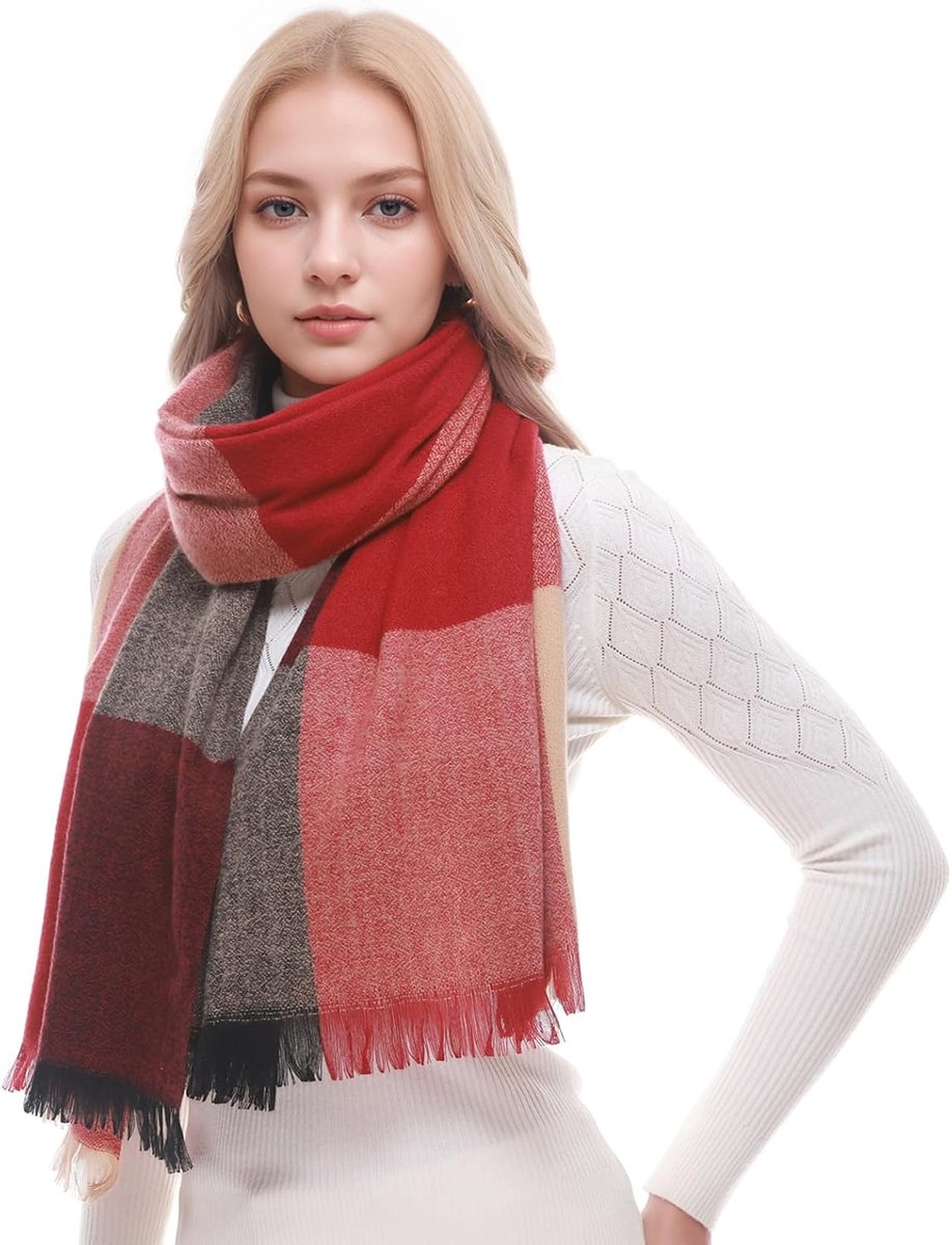 Sjaal Dames Herfst Winter Gezellige Pashmina Sjaals Sjaals voor Dames