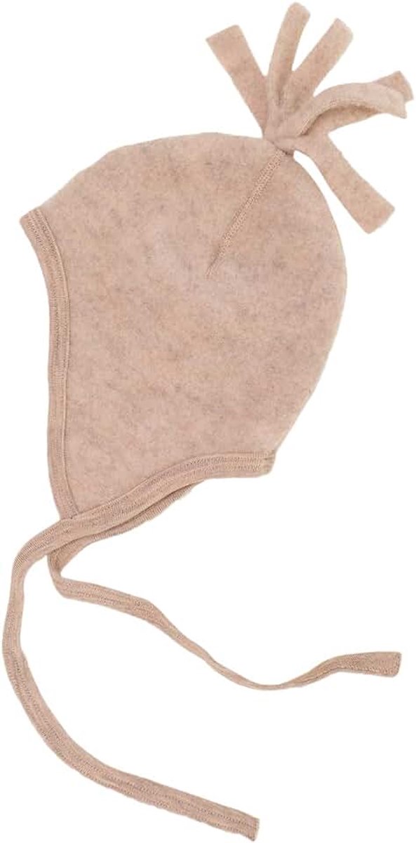 Babymuts fleece, 100% merinowol, 3 kleuren