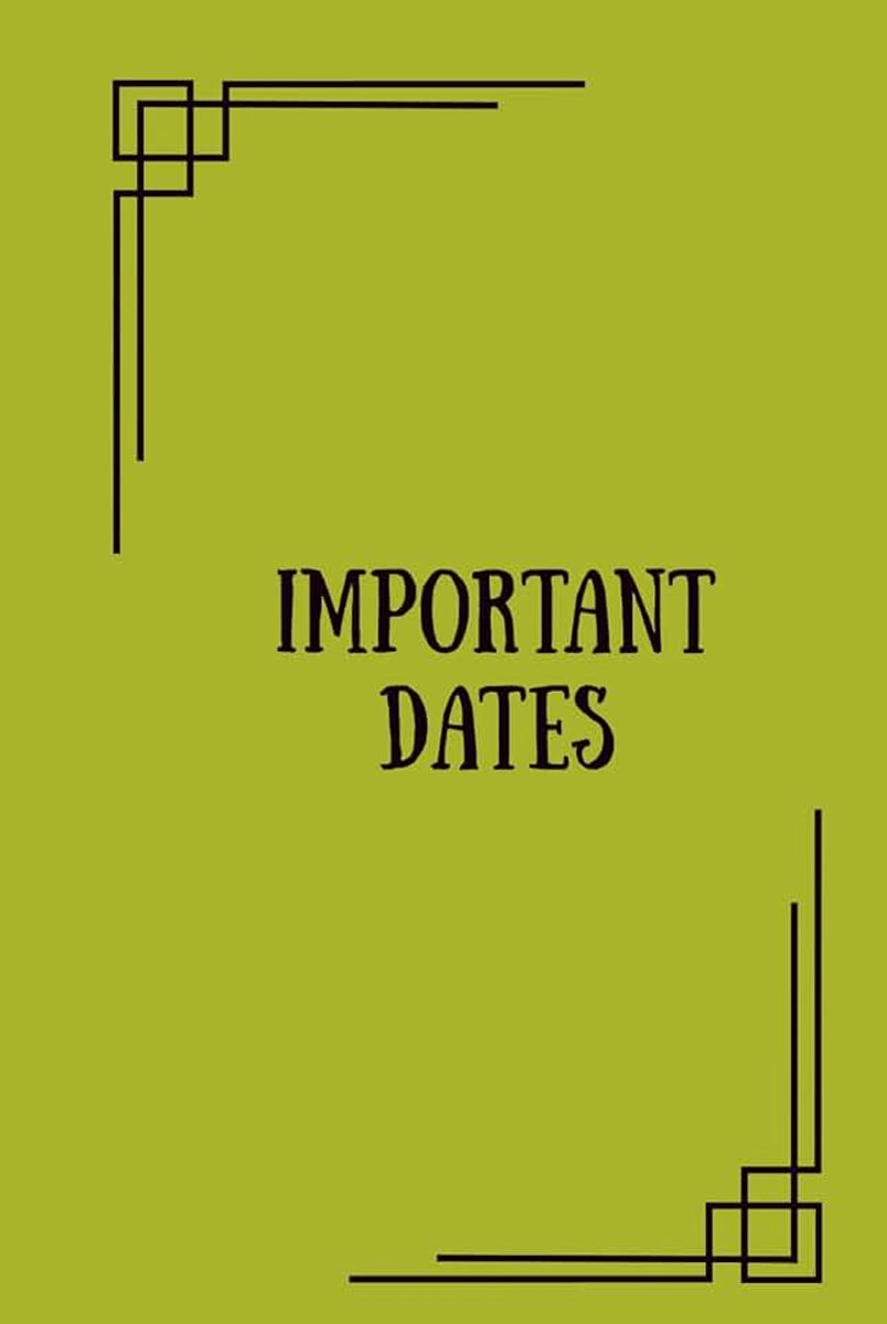 Important Dates: Light