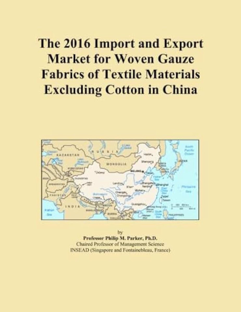 2016 Import and Export Market for Woven Gauze Fabrics of Textile Materials Excluding Cotton in China