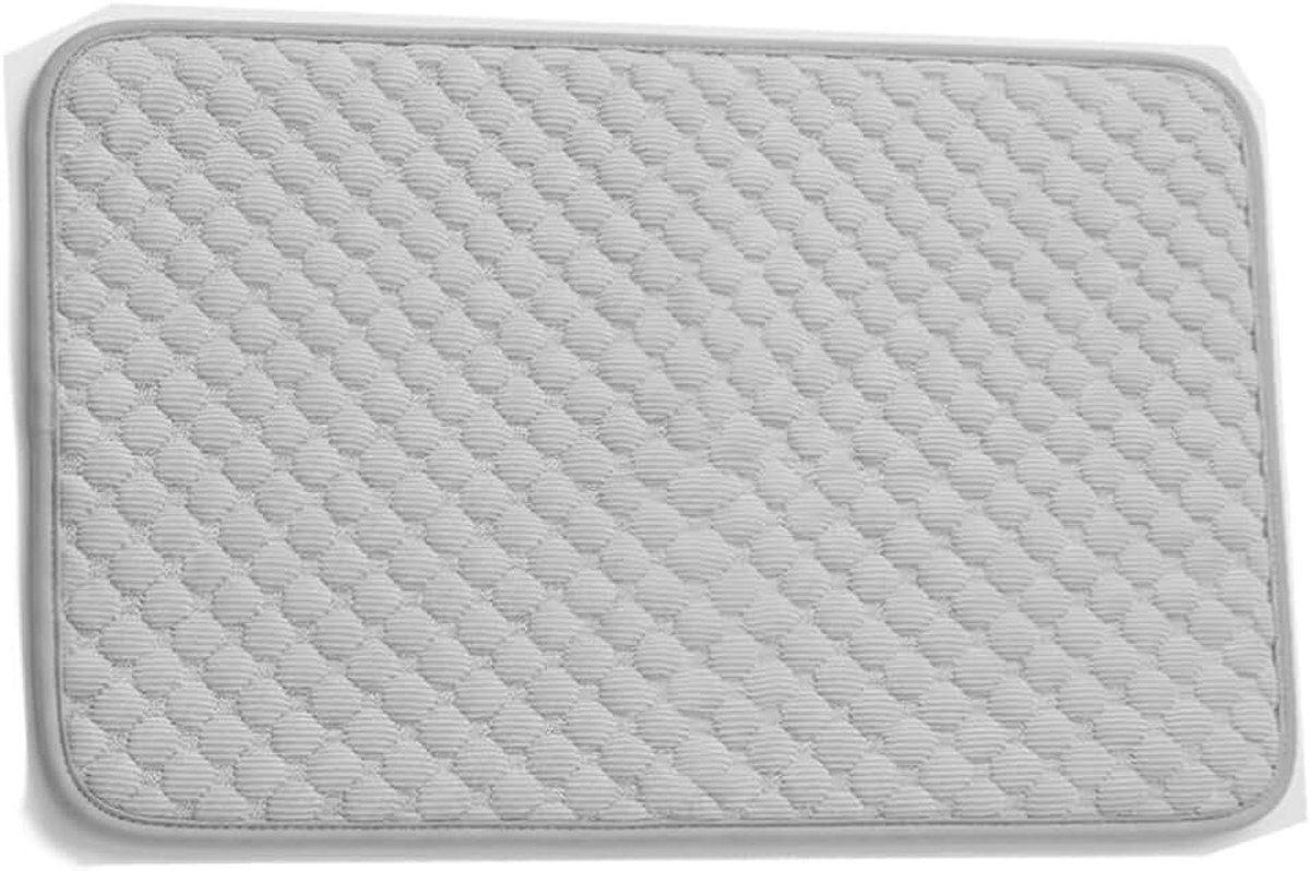 Koelmat Voor Honden, Zelfkoelend, 70 X 50 Cm, Koelmat Kat Zonder Gel Met Q-Max > 0,5, Extra Verkoelende Koeldeken Voor Honden, Ademend En Wasbaar, Kattenkoelmat Voor Auto, Kooi En Bank, Maat L