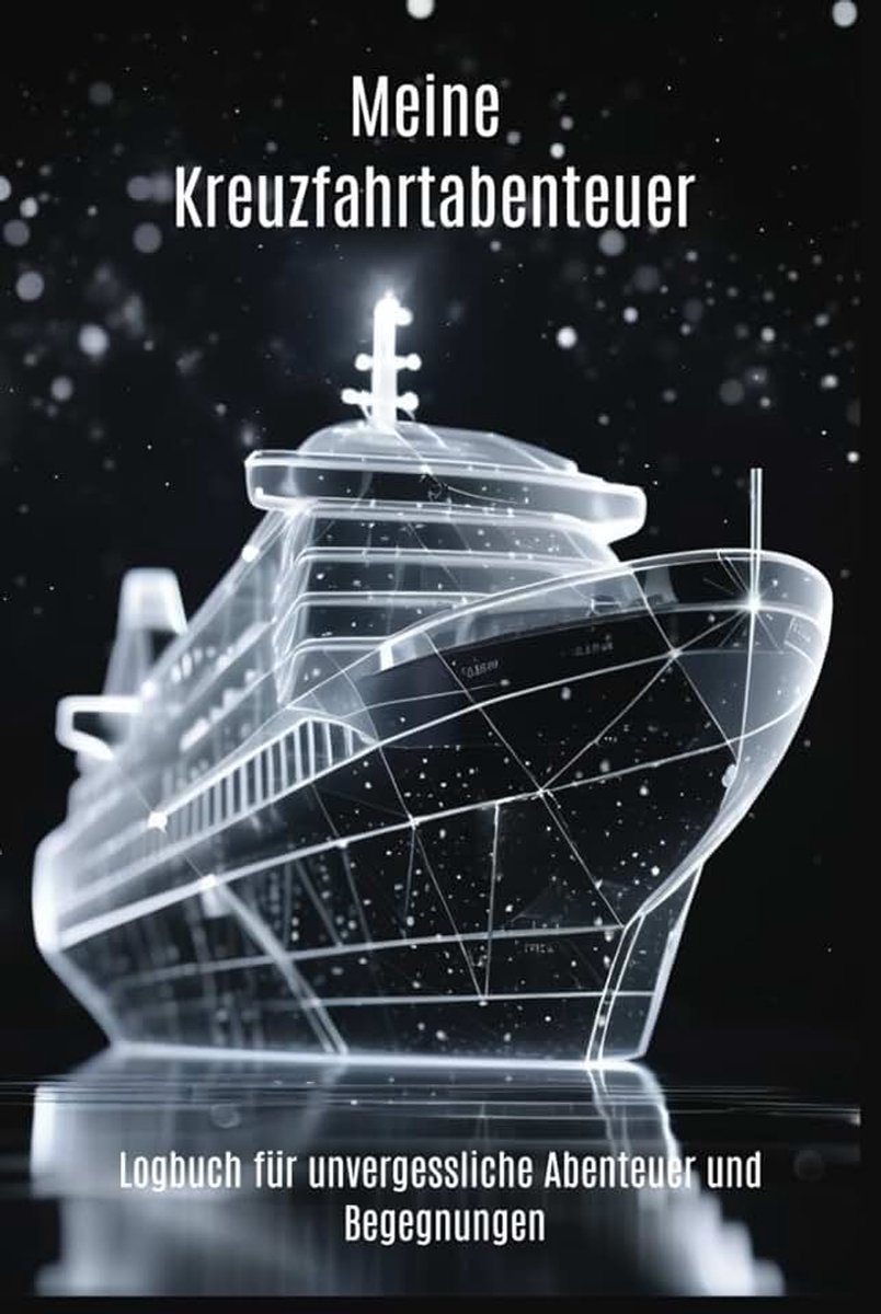 Logbuch - Meine Kreuzfahrtabenteuer, A5 Format, 75 Seiten, robustes Hardcover