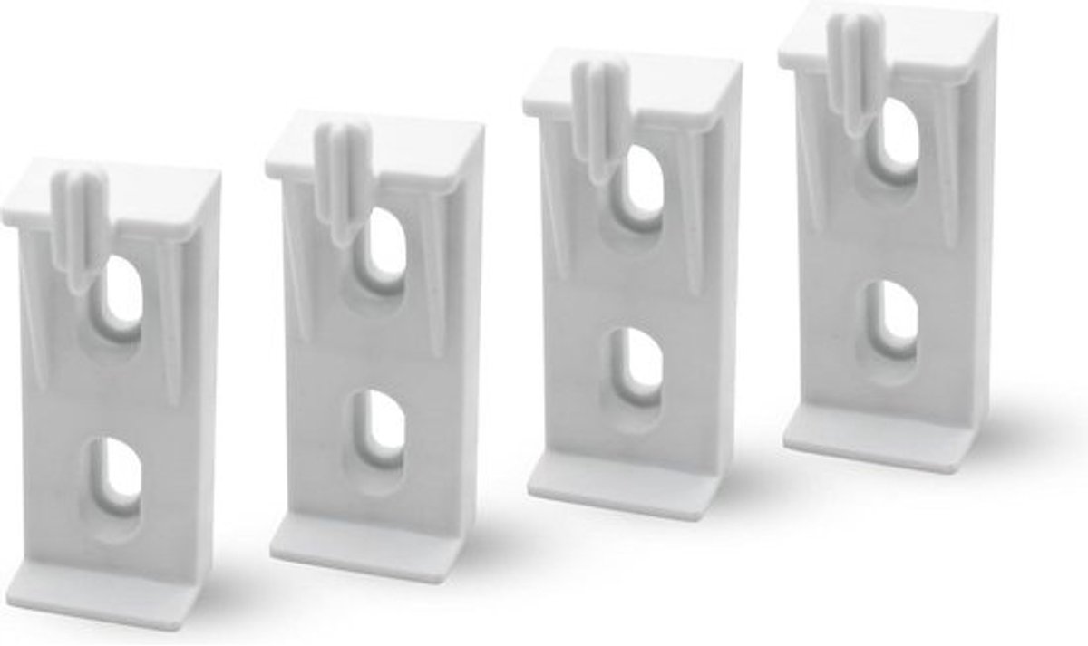 Nylon Radiator Wandhouder - 4 Stuks - Elektrische Bevestiging voor Radiatoren