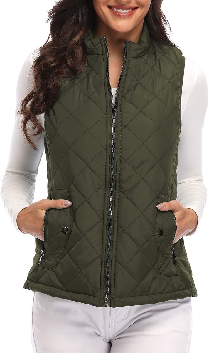 Womens Padded Vest dames Womens Vest (1-Pack)