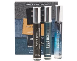 Jack & Jones Heren Parfum JACDENIM Probeerpakket JACDENIM DISCOVERY SET