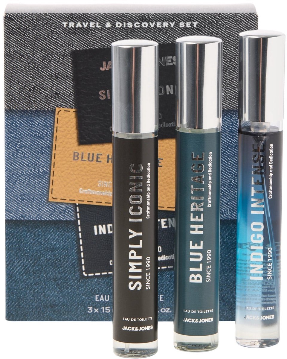 Jack & Jones Heren Parfum JACDENIM Probeerpakket JACDENIM DISCOVERY SET