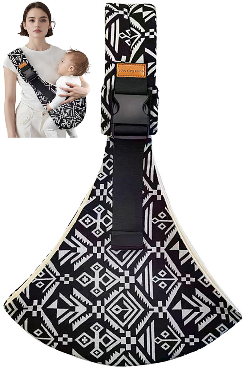 Draagzak - Kinderdrager - Draagdoek - Draagzakken - Draagbare Draagzak - Heupdrager Voor Kinderen van 9 Maanden tot 4 Jaar - Chouderdrager - Kinder - Voordrager - Baby Carrier - Voor Baby en Peuter - Ergonomische - Ademend & Veilig - Zwart