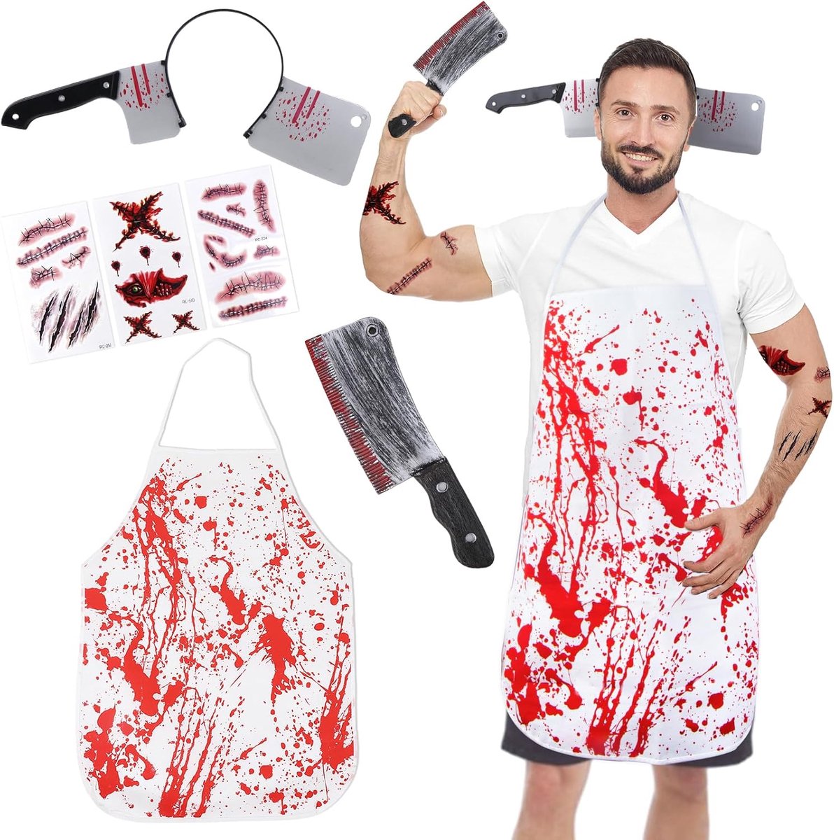 Slachtkostuum halloween