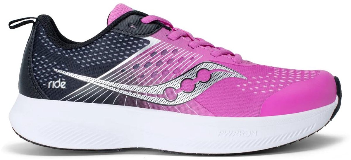Saucony Ride KDZ Hardloopschoen 39 Rood