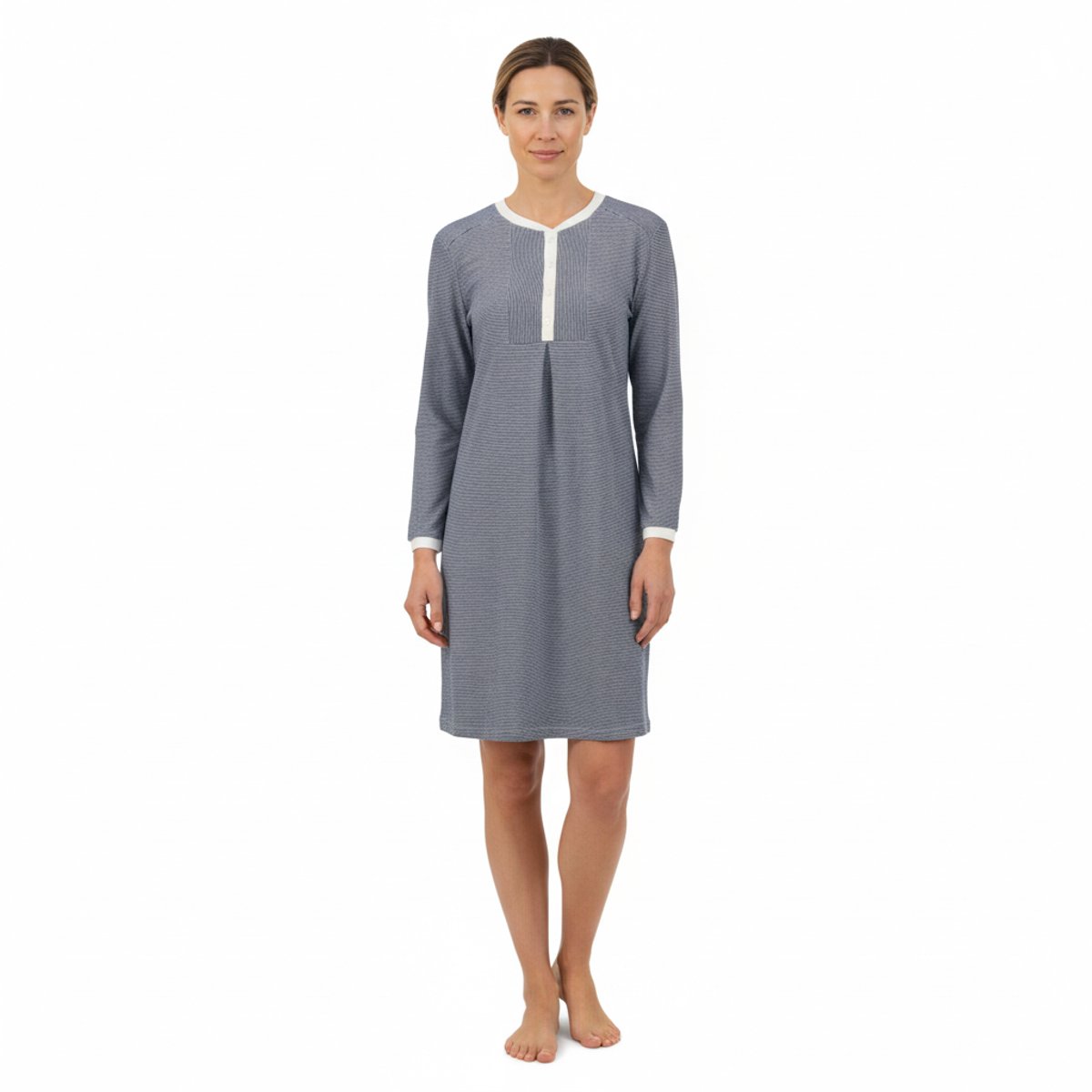 Ringella Comfortable – Nachtkleed – 6511016 – Night Blue – Blauw