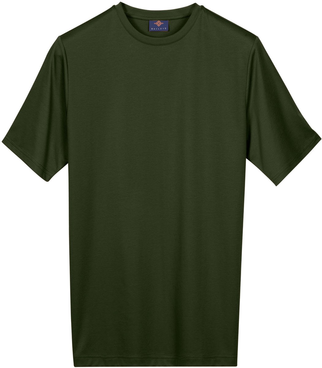 Baileys Leaf Green Korte mouw Regular Fit T-Shirt 625042 77