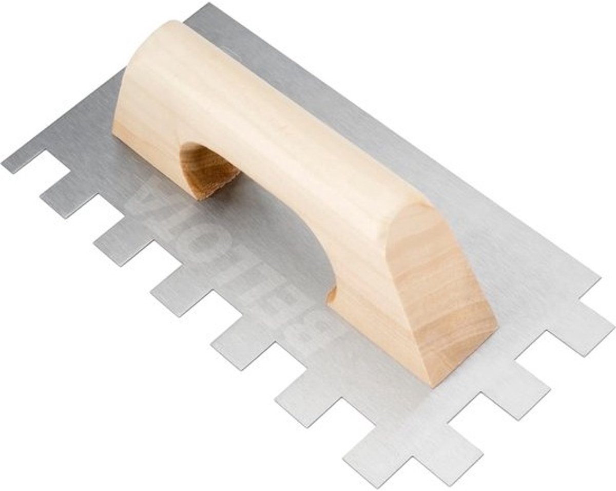 Getande Achterkam 10 mm voor Tuin en Bouw - Duurzaam Handgereedschap