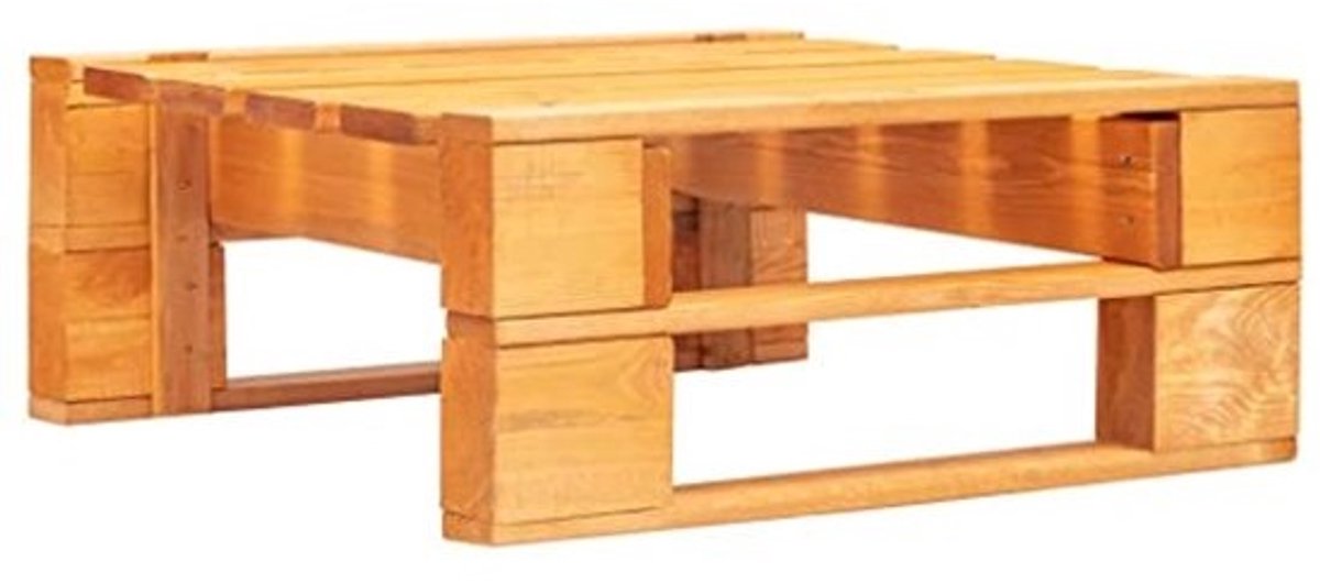 Houten Pallet Hocker Tuin Meubels - Comfortabele Voetenbank voor Tuin en Terras