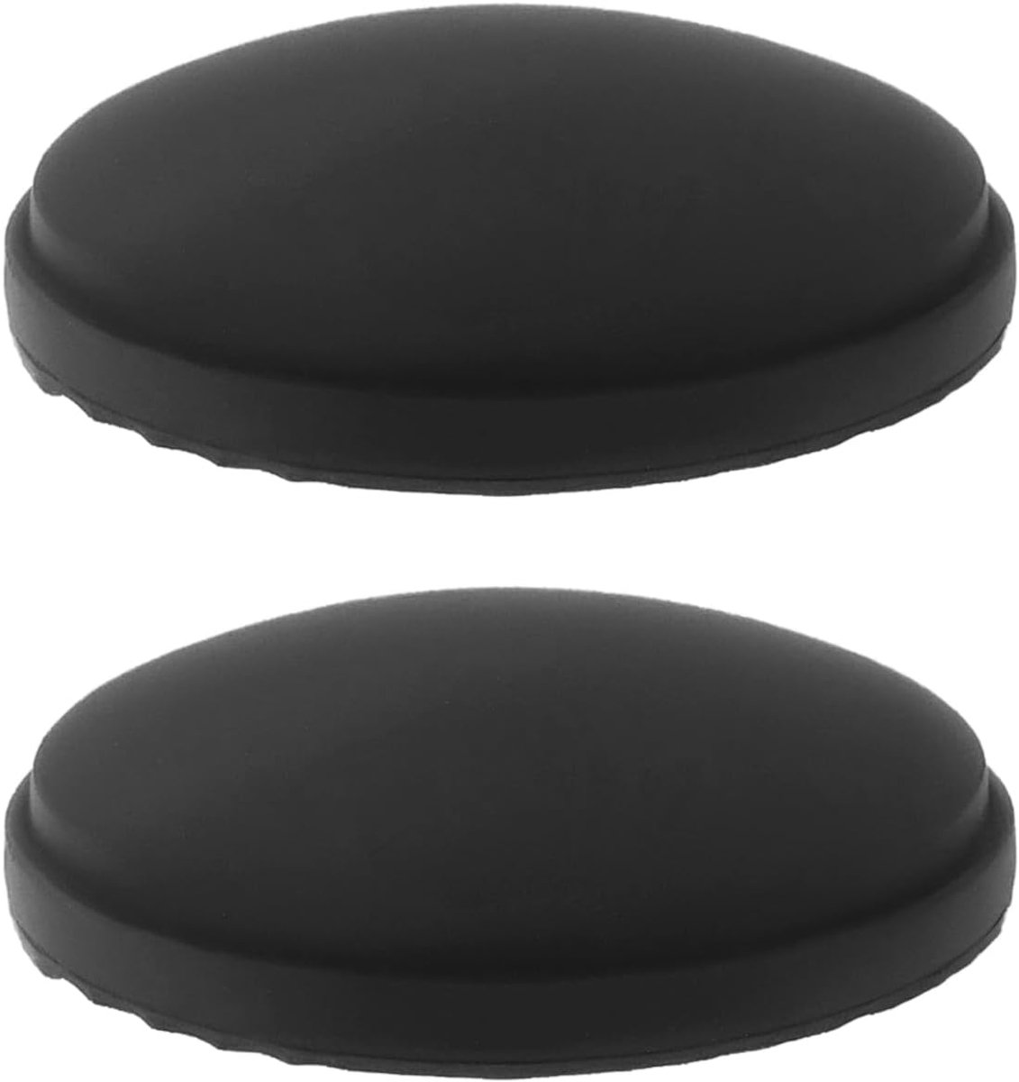2-delige siliconen knopkap cover schakelaar afdichting accessoires vervangingsonderdeel 108-000-034 Compatibel met MAGLITE C/D zaklamp Zwart
