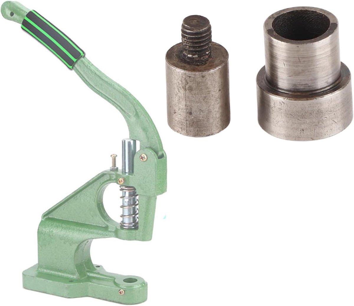 2-delige Lederen Ambachtelijke Perforatorset, Perforator 2 STUKS 1,5-16 Mm 45# Stalen Ponsvorm Holle Perforator Lederen Puncher Lederen Riem Punch Tool (14 mm)