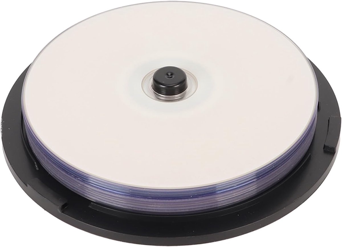 R Lege Disc 4.7 GB 16X High -Speed ​​Media CD, Permanent Memory Life for Music Video Foto's, 10 Pack (10PCS)