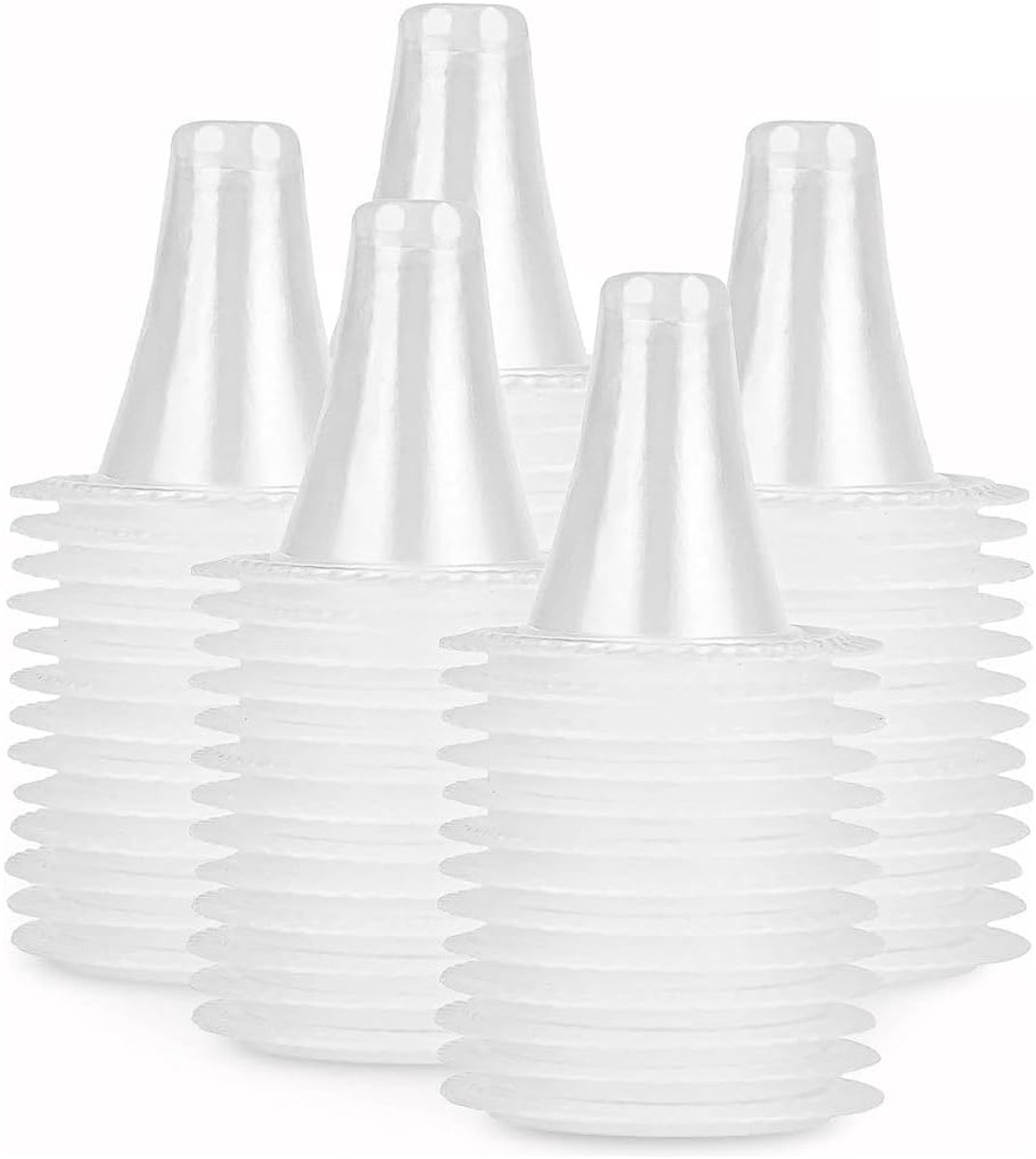 100 Stuks Oorthermometer Beschermkapjes – Geschikt voor Braun ThermoScan 3 / 5 / 7 – Lensfilters – Navulset Thermometer Dopjes