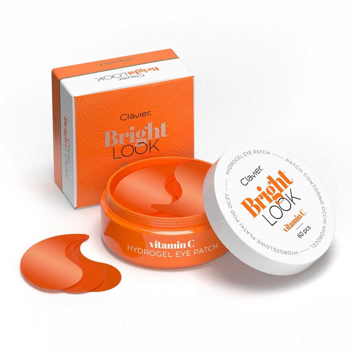 Clavier Bright Look Hydrogel Eye Pads with Vitamin C